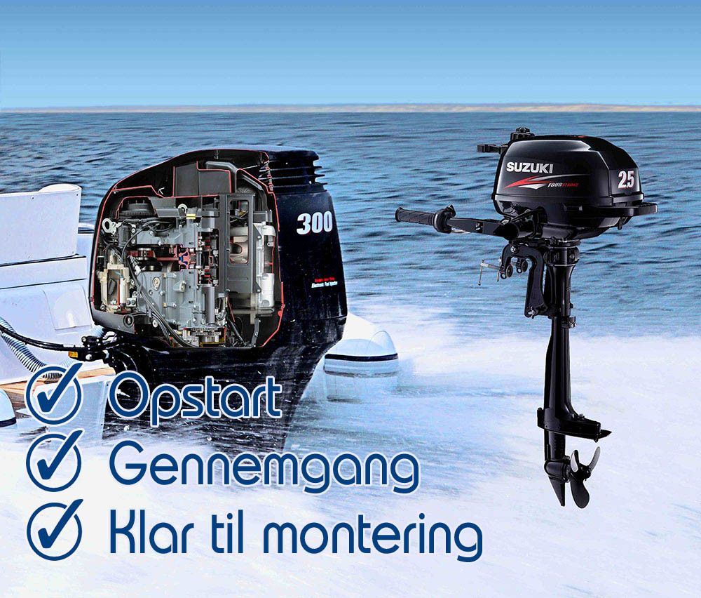 Påhængsmotorer der får din båd til at sejle som en drøm